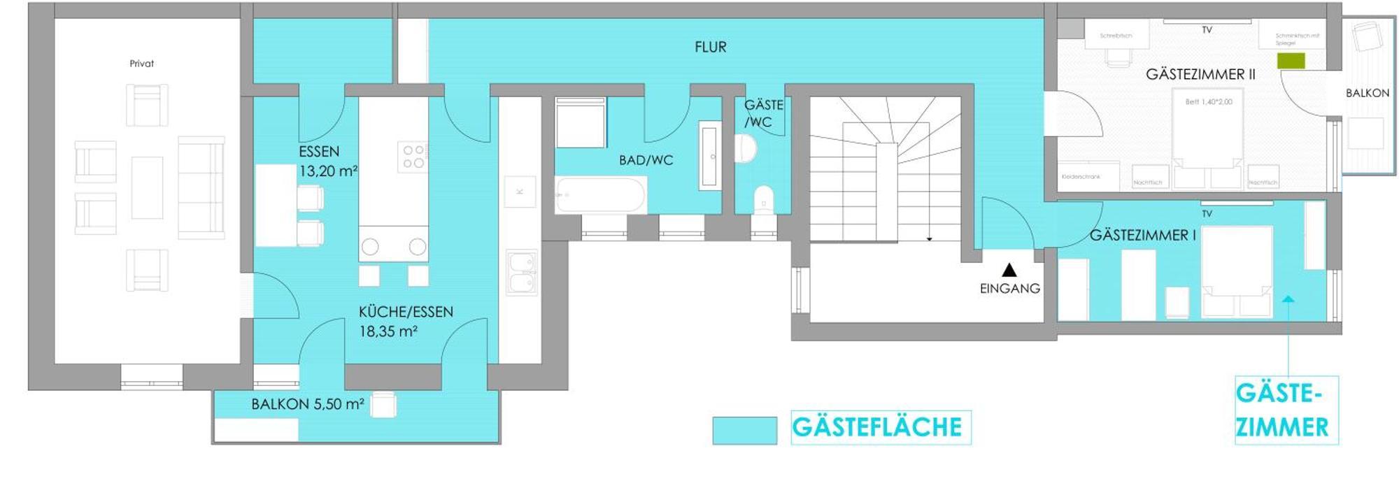 Accommodatie bij particulieren Gemuetliches In Mannheims Stadtmitte MHG